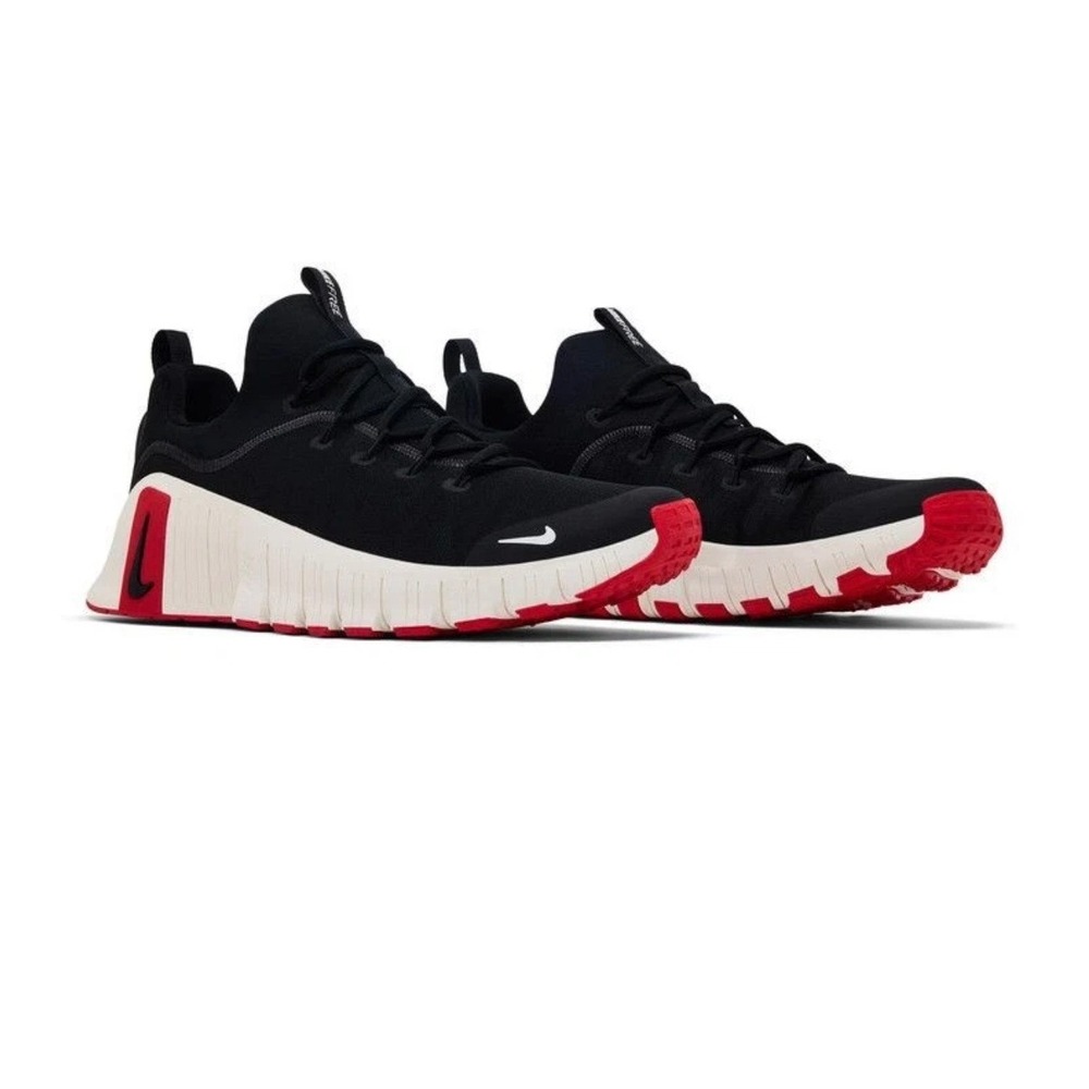 Nike Free Metcon 6 Mens Training Shoes Black Red FJ7127-006 Size 11